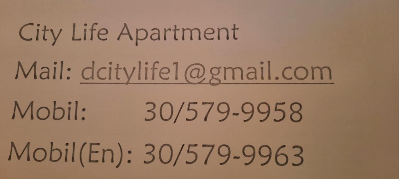 City Life Apartment เดเบรตเซน ภายนอก รูปภาพ